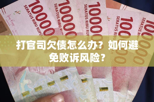 北京打官司欠债怎么办？如何避免败诉风险？
