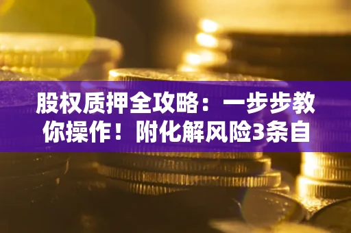 北京股权质押全攻略：一步步教你操作！附化解风险3条自救法则