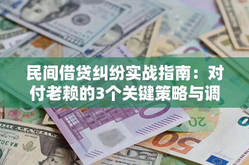 北京民间借贷纠纷实战指南：对付老赖的3个关键策略与调解盲区解析