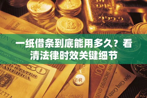 北京一纸借条到底能用多久？看清法律时效关键细节