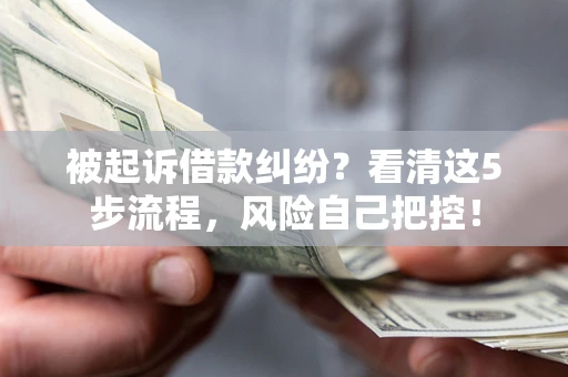 北京被起诉借款纠纷？看清这5步流程，风险自己把控！